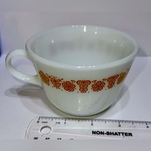 Vtg Pyrex Butterfly Gold Coffee/Tea Mug/Cup